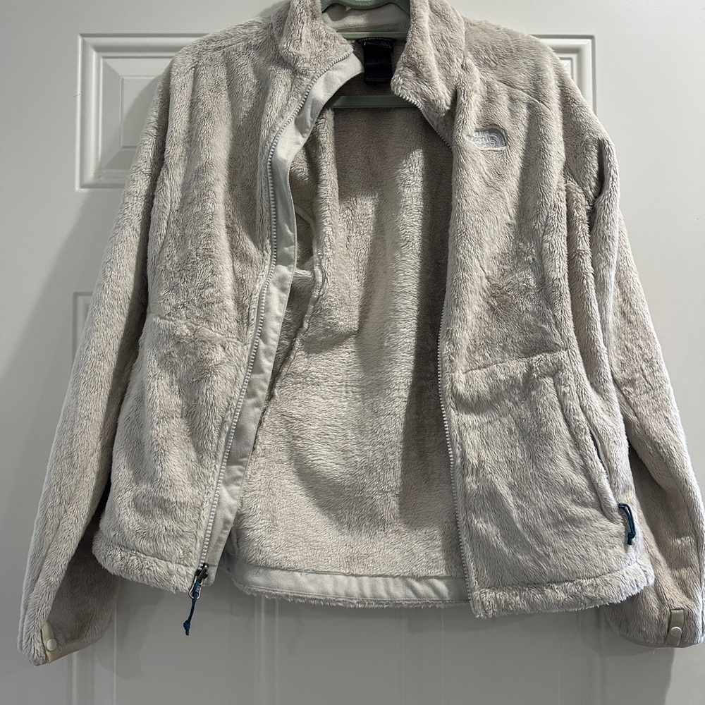 The North Face Cream Fleece Jacket